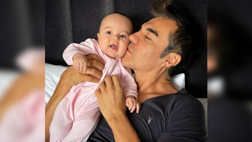 FOTO: Hija de Adrián Uribe atrapa las miradas al posar de esta espectacular forma