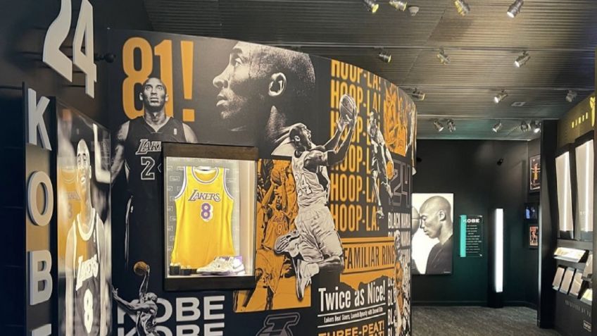 ¡Conócela! Así luce la exhibición de Kobe Bryant en el Salón de la Fama de Básquetbol