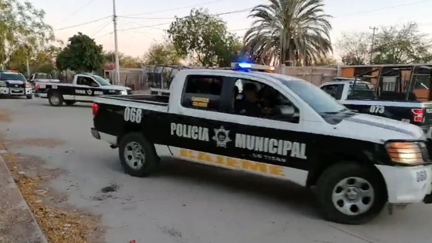 Agresión armada al noreste de Ciudad Obregón desata intensa movilización policíaca