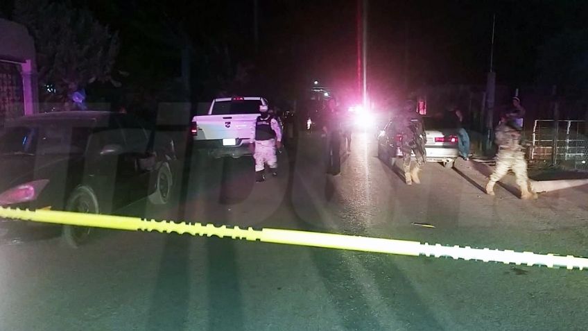 Gatilleros rafaguean vehículo al norte de Ciudad Obregón; el conductor fue hospitalizado