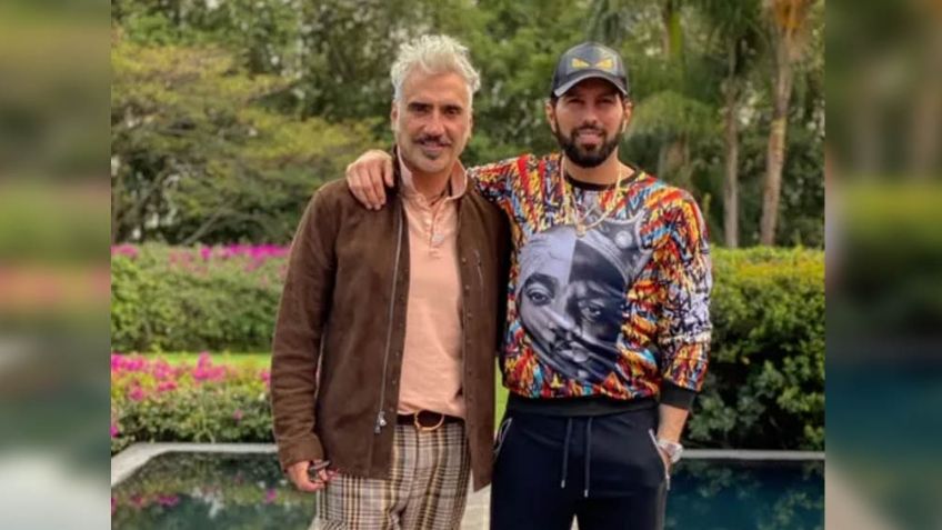 Tras colarse a la boda de Alex Fernández, Poncho De Nigris revela FOTOS no vistas con 'El Potrillo'