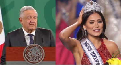 "Es la más guapa": La felicitación de AMLO a la ingeniera Andrea Meza, Miss Universo 2021