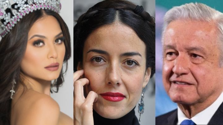 Cecilia Suárez tunde a AMLO por festejar triunfo de Andrea Meza en Miss Universo y la destrozan