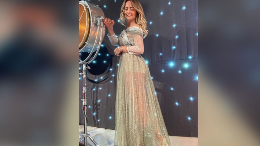 Andrea Legarreta hace arder Televisa al posar en coqueto atuendo negro desde 'Hoy'