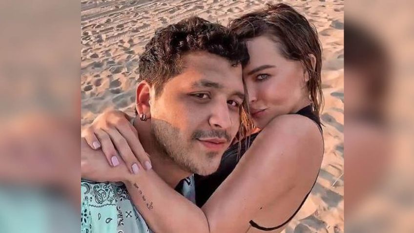 ¿Es él? Belinda habla de su colágeno y Christian Nodal se roba el protagonismo