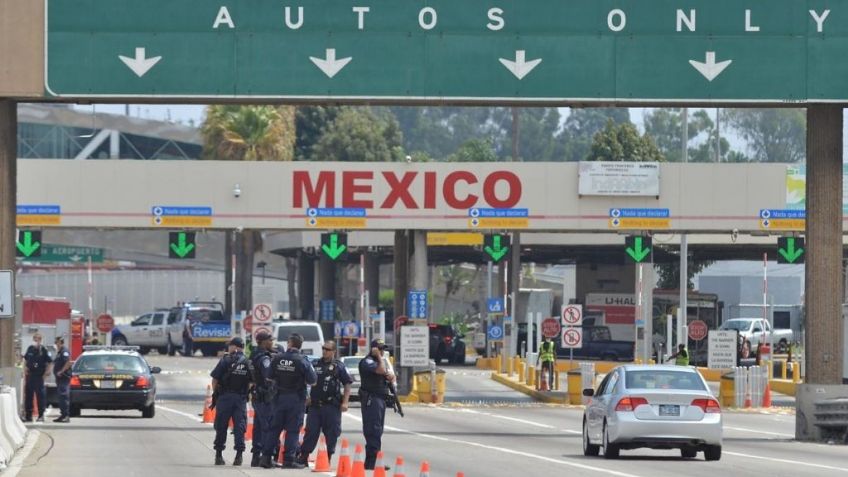 Covid-19: SRE confirma extensión del cierre de las fronteras terrestres entre México y EU