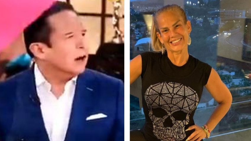 FOTO: Niurka se quita la blusa en vivo en 'DPM' y deja en shock a Gustavo Adolfo Infante