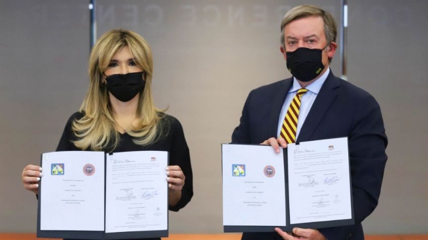 Claudia Pavlovich firma acuerdo de colaboración educativa entre Universidad Estatal de Arizona y SEC