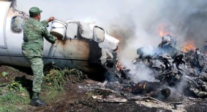 Se desploma avión de carga en Michoacán; se reportan al menos 3 muertos