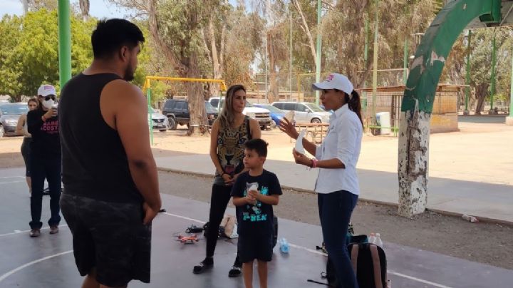 Elecciones 2021: Anabel Acosta se reúne con deportistas de Cajeme