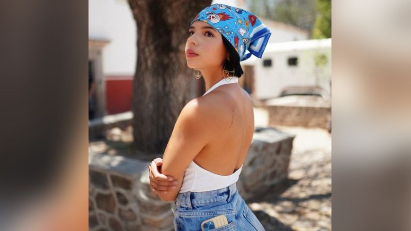 ¡Empapada! Ángela Aguilar enloquece y aparece en VIDEO de Instagram haciendo esto