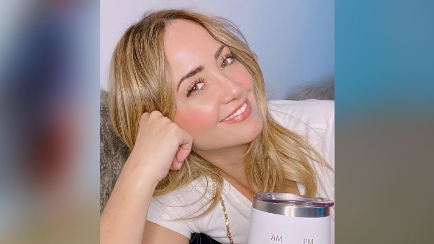 Andrea Legarreta impresiona a Televisa al posar coqueta desde el mar