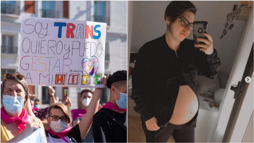 ¡Increíble! Rubén dará a luz en los próximos días; es el primer hombre embarazado de España