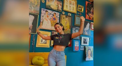 Ángela Aguilar paraliza a todo Instagram con este irresistible 'outfit' café