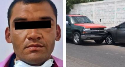 Hermosillo: Cae sujeto que Intentó huir con camioneta robada y chocó contra auto estacionado