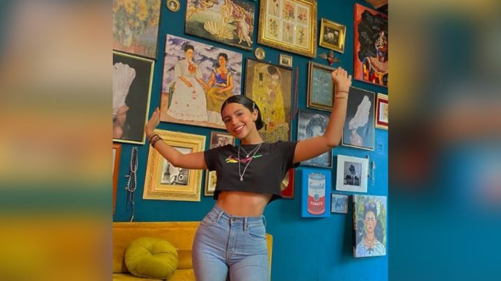 Ángela Aguilar paraliza a todo Instagram con este irresistible 'outfit' café