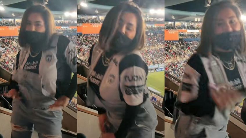 'Gomita' deleita a fans del Pachuca con tremendo baile en estadio y deja en shock a TikTok
