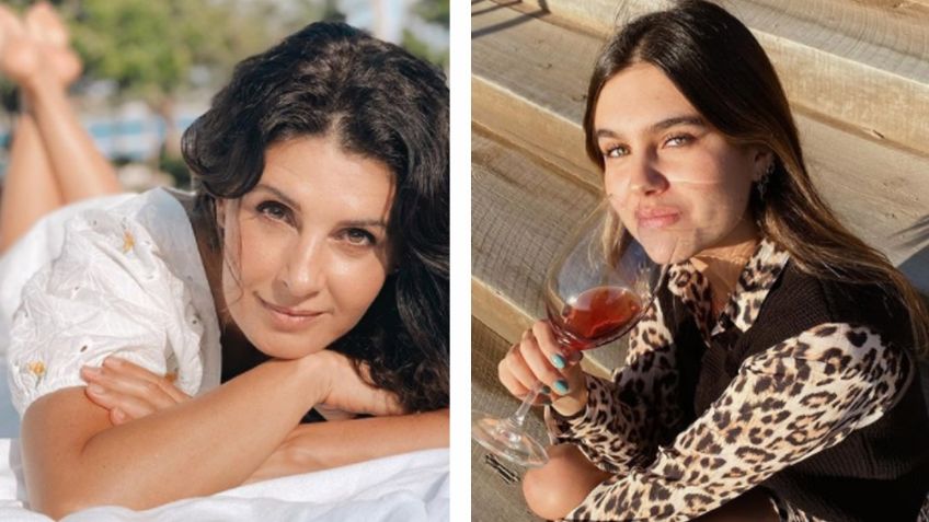 Mayrín Villanueva derrite a todo Instagram al presumir a su hija Romina con coqueto 'look' playero