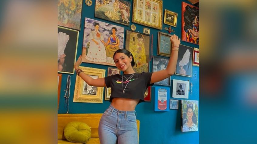 Ángela Aguilar paraliza a todo Instagram con este irresistible 'outfit' café