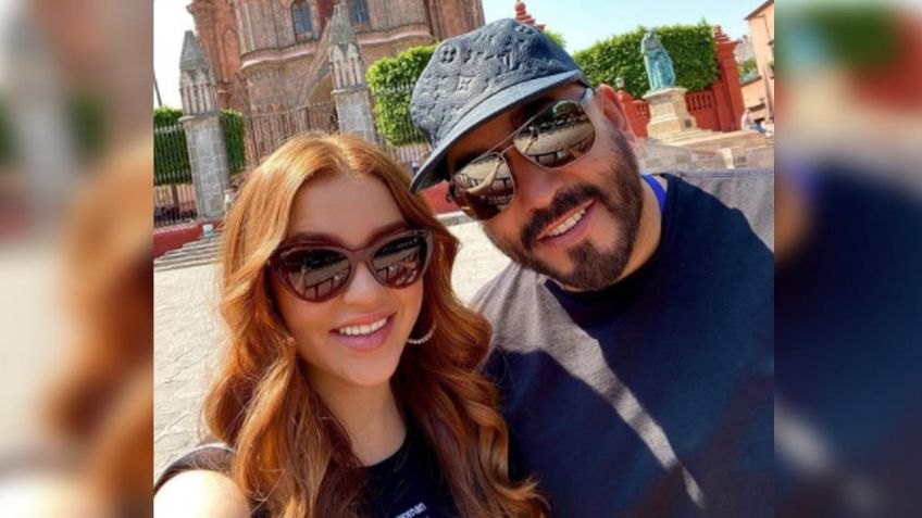 ¿Andan mal? Tras muerte de su padre, novia de Lupillo Rivera aparece de sorprendente forma