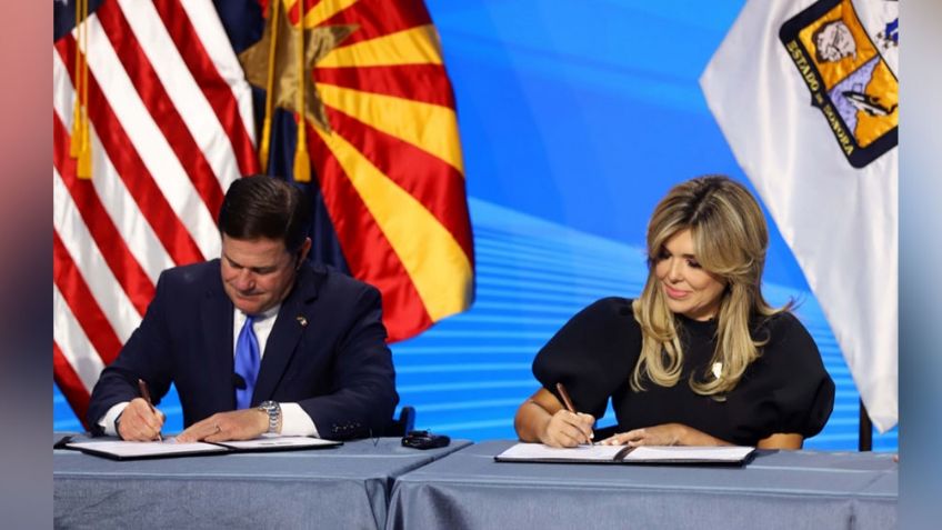 Relación Sonora-Arizona hace historia en EU y México, según Claudia Pavlovich y Doug Ducey