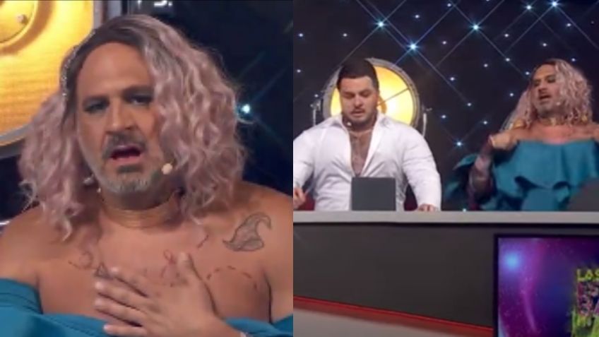 ¡De impacto! Actor de Televisa llega a 'Hoy' vestido de mujer y coquetea con este integrante