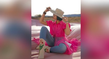 Ángela Aguilar paraliza Instagram al lucirse como un ángel en atuendo blanco