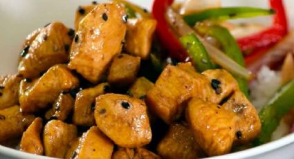 Comida china: Disfruta de este delicioso pollo con salsa de teriyaki; no te arrepentirás