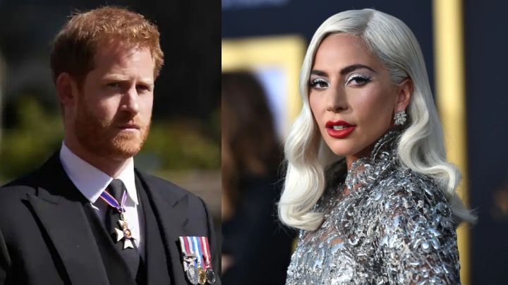 Lady Gaga se sincera con el Príncipe Harry; revela embarazo adolescente y brutal ataque