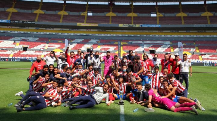 ¡Ponen el ejemplo! Chivas es campeón del Guardianes 2021 en la categoría Sub-17