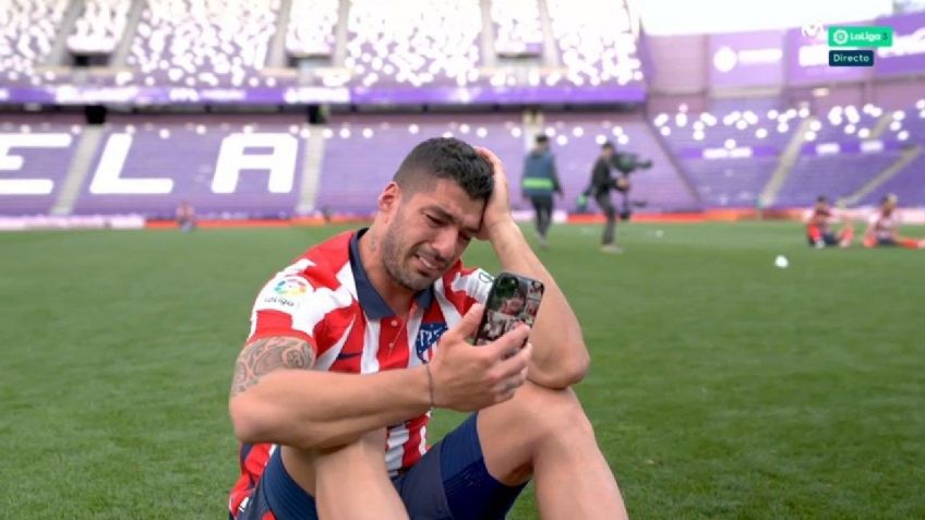 VIDEO: ¡Más que solo futbol! Luis Suárez llora tras coronarse campeón con el Atlético de Madrid