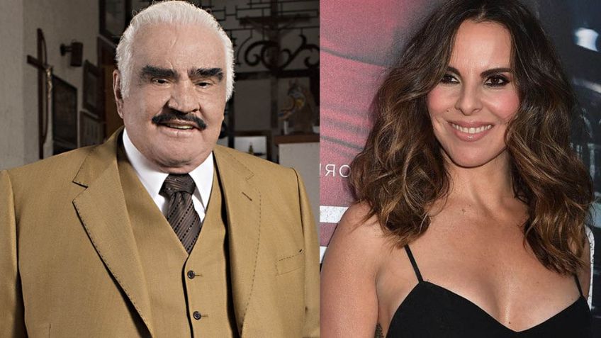 Revelan en Instagram FOTO de Kate del Castillo muy juntita a Vicente Fernández
