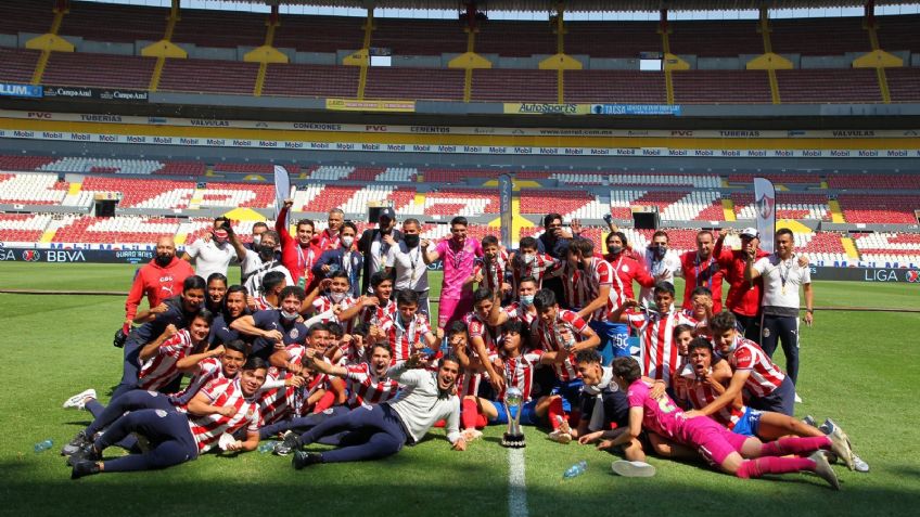 ¡Ponen el ejemplo! Chivas es campeón del Guardianes 2021 en la categoría Sub-17