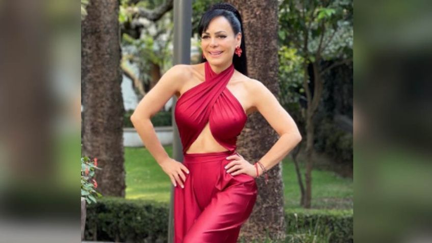 ¡Señora! Maribel Guardia hace arder las redes al aparecer con un colorido vestido: FOTO