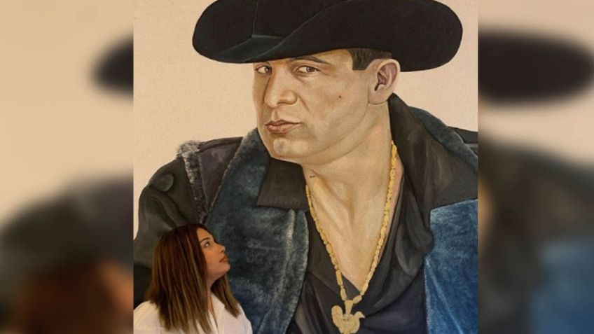 "Mi angelote": Valentina Elilzalde recuerda a su padre desde la hacienda del 'Gallo de Oro'