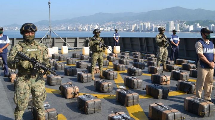 Registran decomiso de más de 700 kilos de cocaína y metanfetaminas solo en Sonora y Michoacán