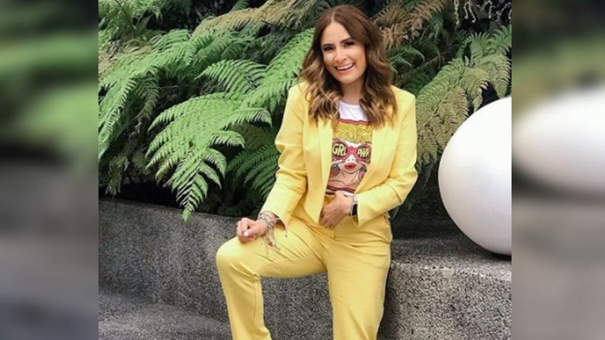 Linet Puente engalana los foros de 'Ventaneando' al aparecer con colorido atuendo