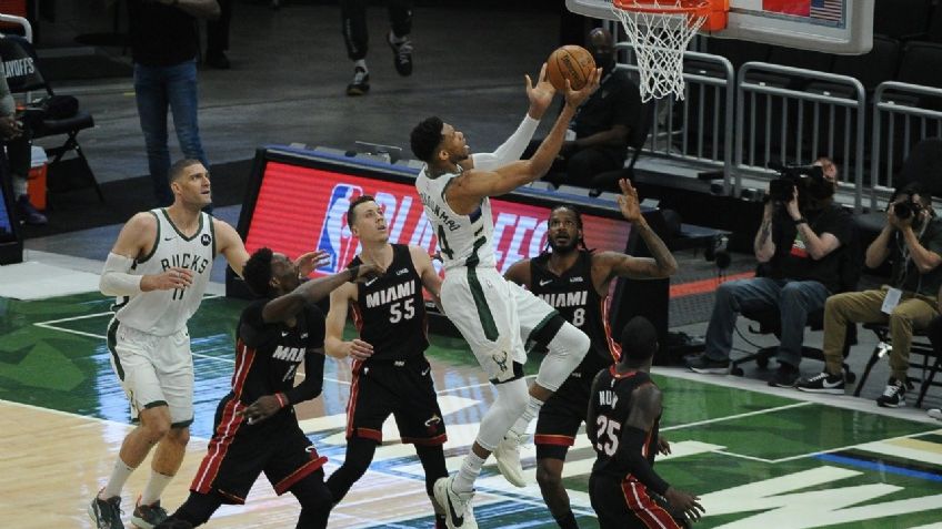 Milwaukee sigue ‘caliente’ ante Miami y se coloca 2-0 en su serie de playoffs de la NBA