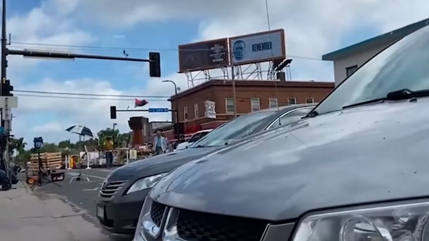 VIDEO: Sujetos armados abren fuego en el primer aniversario de la muerte de George Floyd
