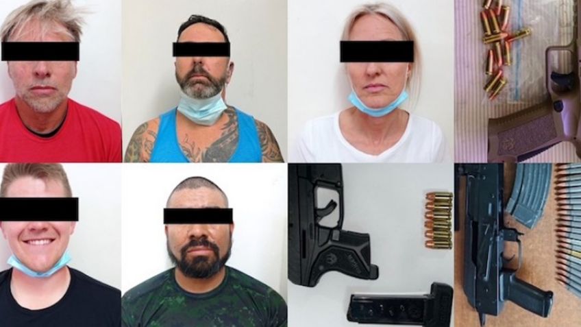 Arrestan a estadounidenses armados en Sonora; les incautan vehículos y armas de fuego