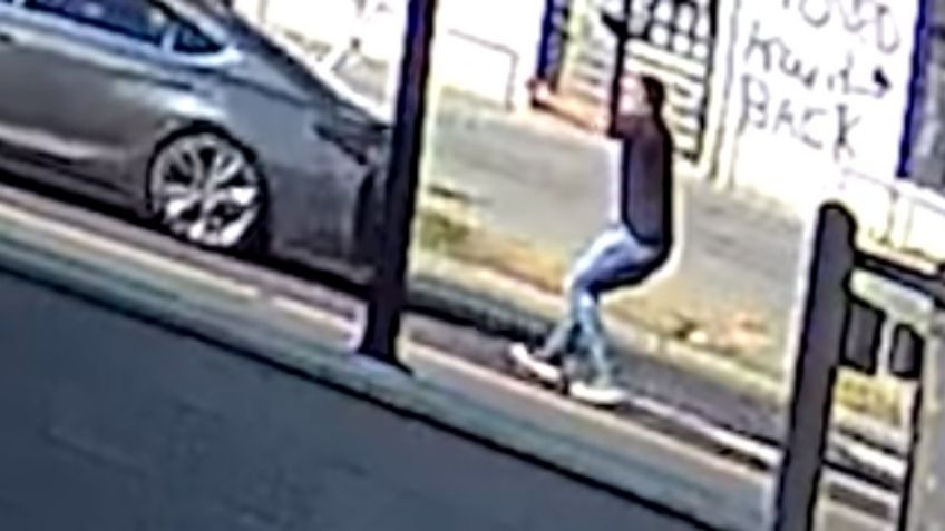 VIDEO: Captan el momento en el que un conductor baja de su auto y le dispara a otro hombre