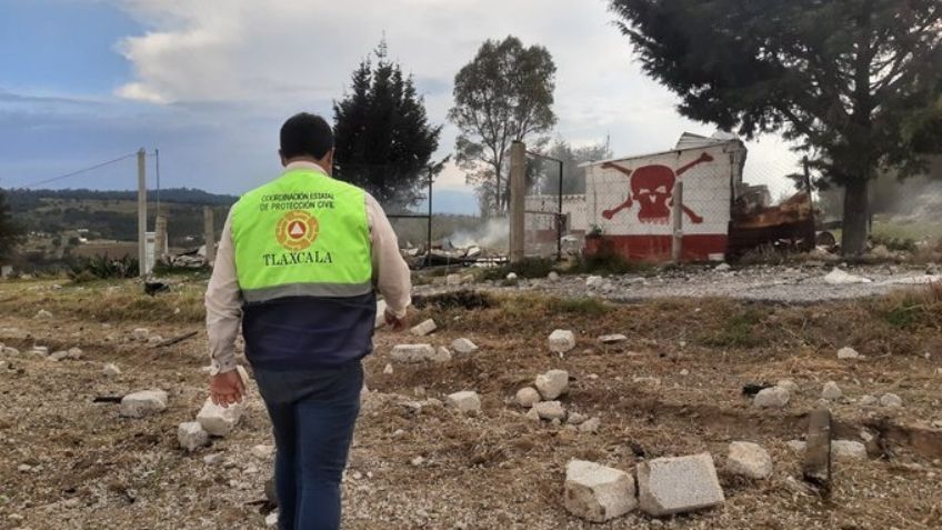 VIDEO: ¡Terrible accidente! Explosión de un polvorín deja a 15 personas lesionadas