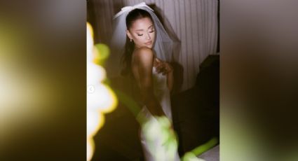 ¡Magnífica! En vestido Vera Wang e impresionante mansión, Ariana Grande muestra FOTOS de su boda