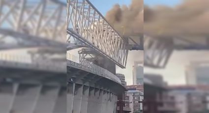 Incendio en el estadio Santiago Bernabeu alarma a aficionados del Real Madrid