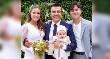 Esta fue la reacción del hijo de Adrián Uribe a la boda del presentador con Thuany Martins