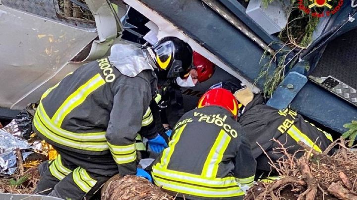 La última FOTO antes del accidente que mató a 14 personas en Italia; sale el único sobreviviente