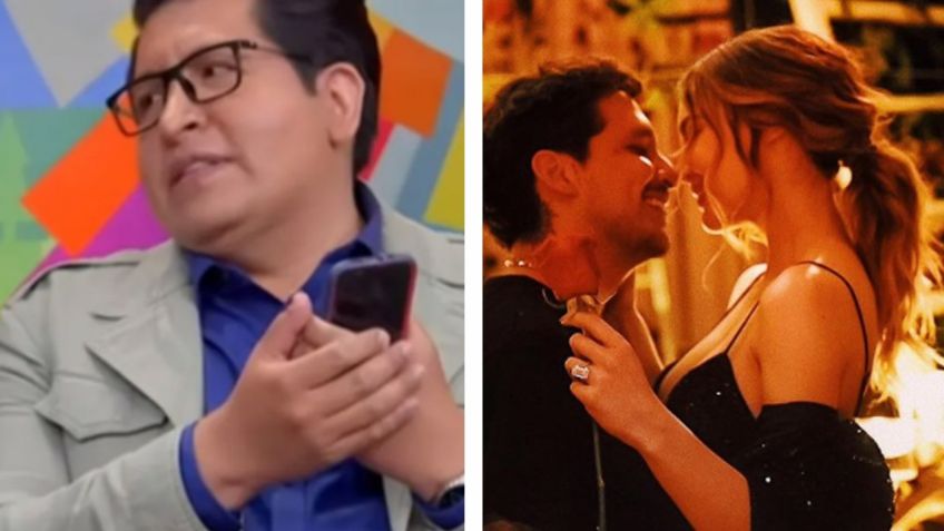 En 'Sale el Sol', Kaffie exhibe farsa tras romance de Belinda y Nodal: "Fue armado en TV Azteca"