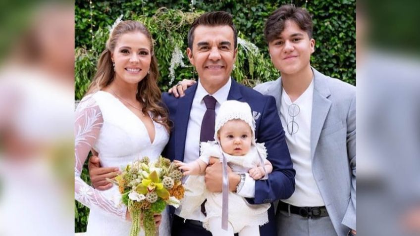 Esta fue la reacción del hijo de Adrián Uribe a la boda del presentador con Thuany Martins