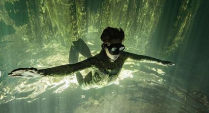 Juanpa Zurita descubre cenote secreto y se sumerge 25 metros: "Parece de otro planeta"