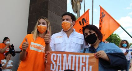 Revelan cartel de cierre de campaña de Samuel García; Genitallica y Jonaz estarán presentes